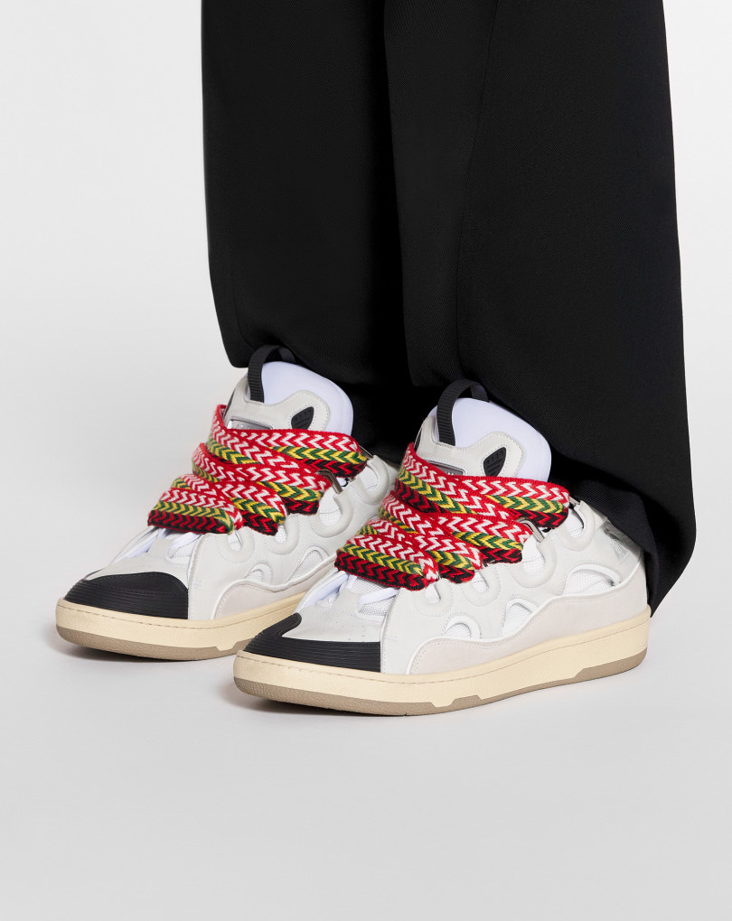 SNEAKERS CURB EN CUIR