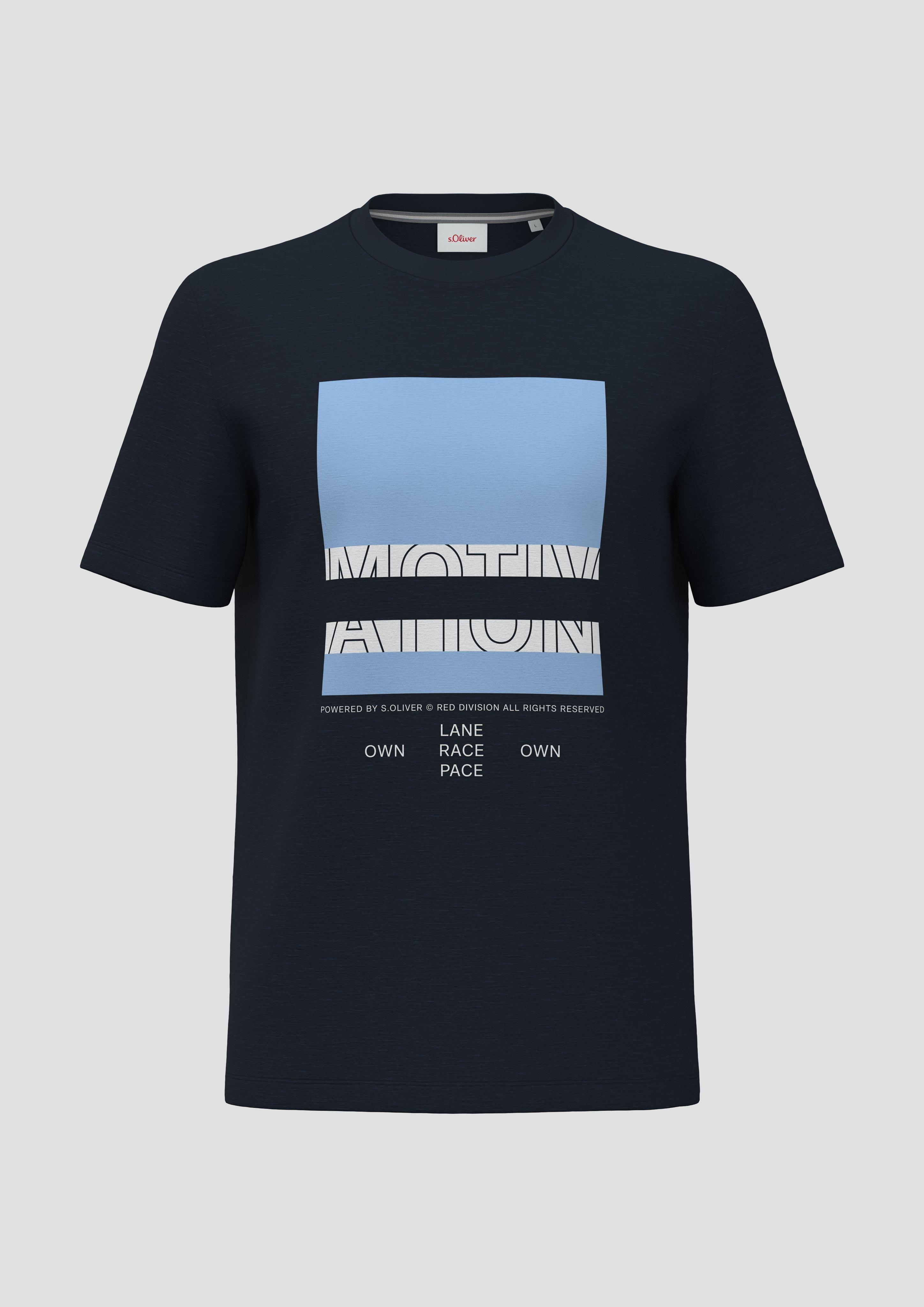 T-Shirt mit Frontprint  2141466-59D1