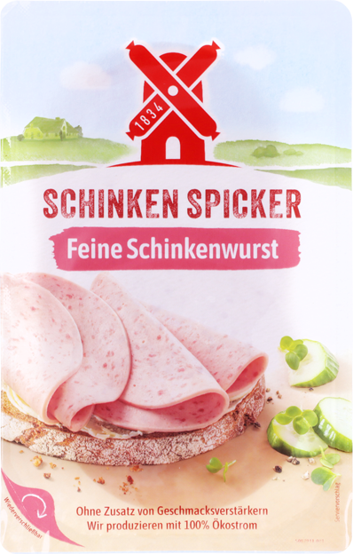 Rügenwalder Mühle Schinken Spicker Feine Schinkenwurst