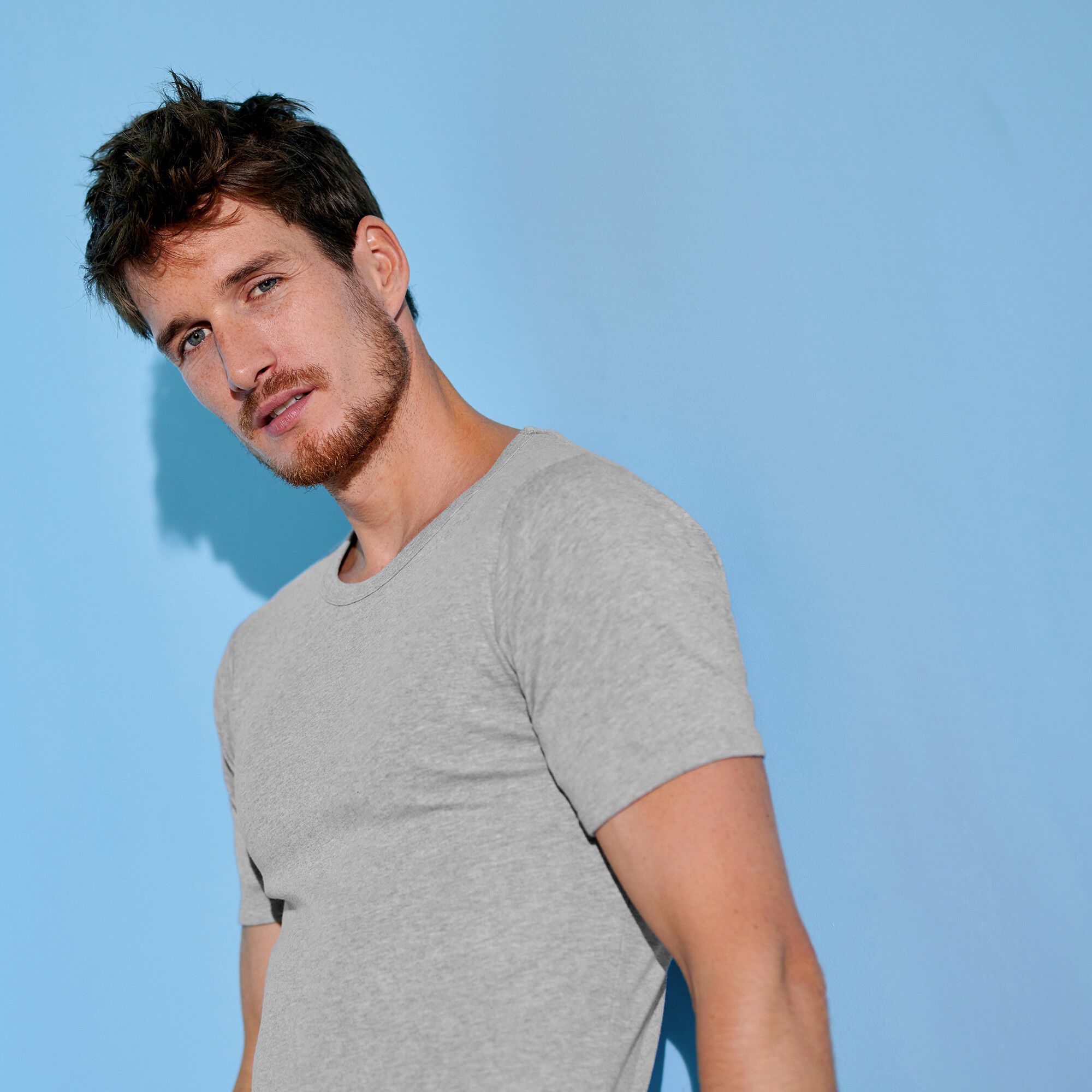 T-shirt sous-vêtement homme col rond