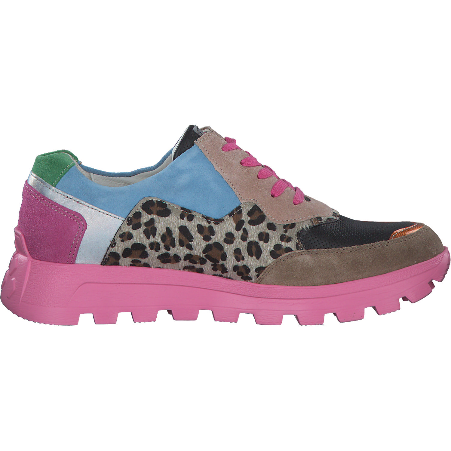 Waldläufer Ajala 993004, Schnürschuhe, Damen, Mehrfarbig