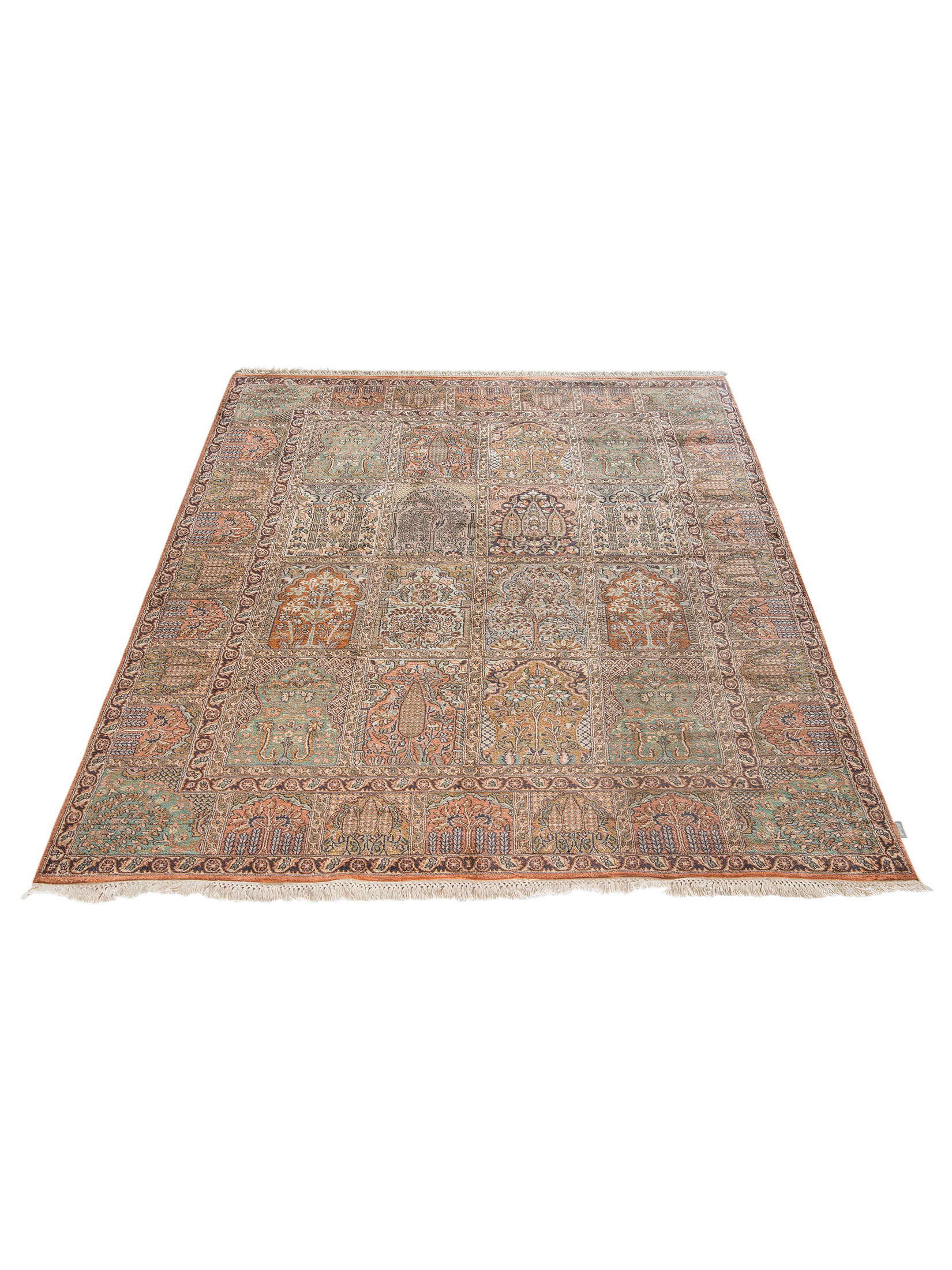 Kaschmir Seide 18/18 ca. 157 x 216 cm, Unikat / Einzelstück