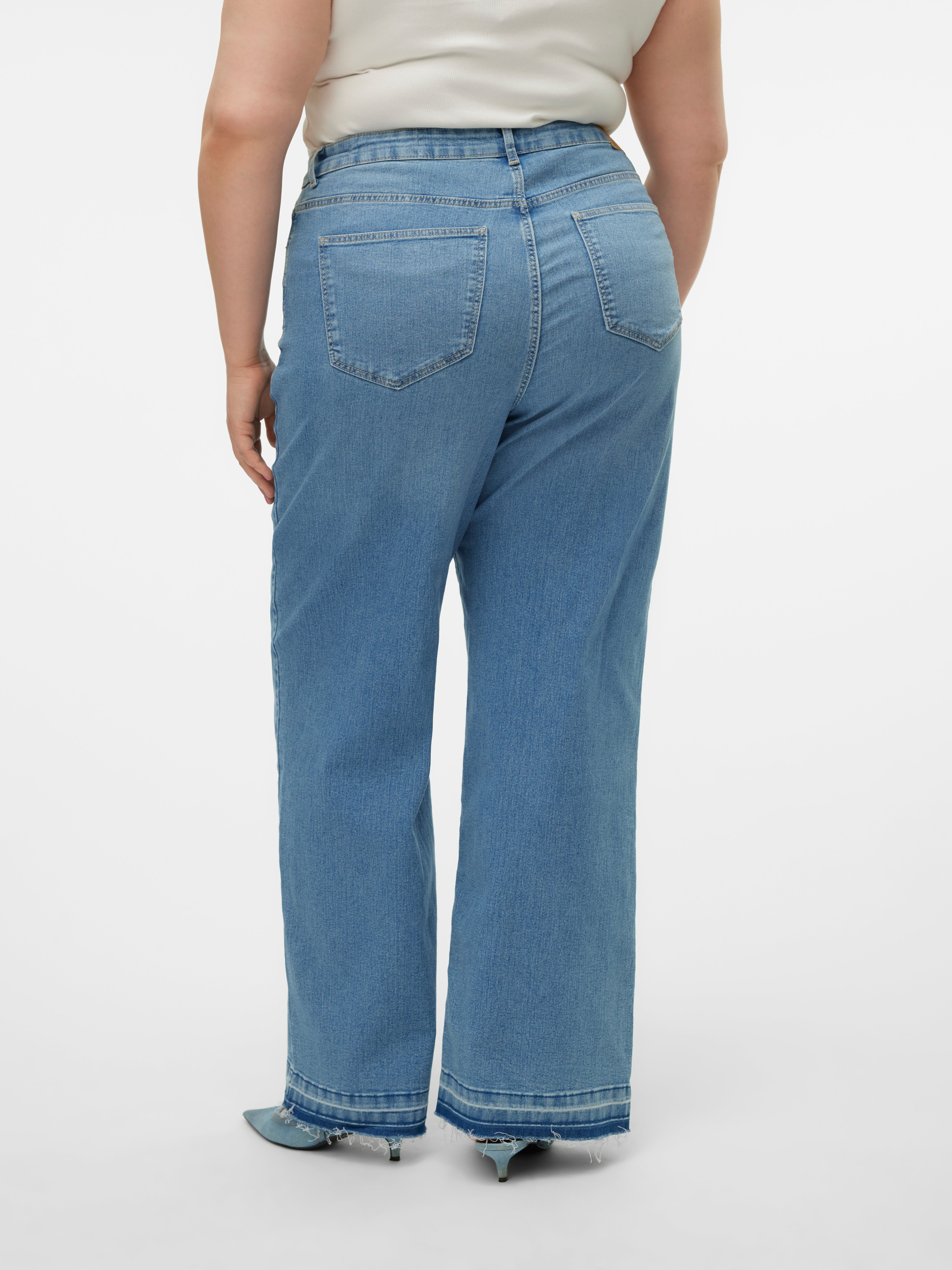 VMCKATHY Hohe Taille Locker geschnitten Jeans