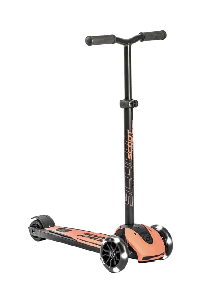 Scoot & Ride Scoot&Ride Highwaykick 5 LED - Farbe: peach günstig kaufen onesize
