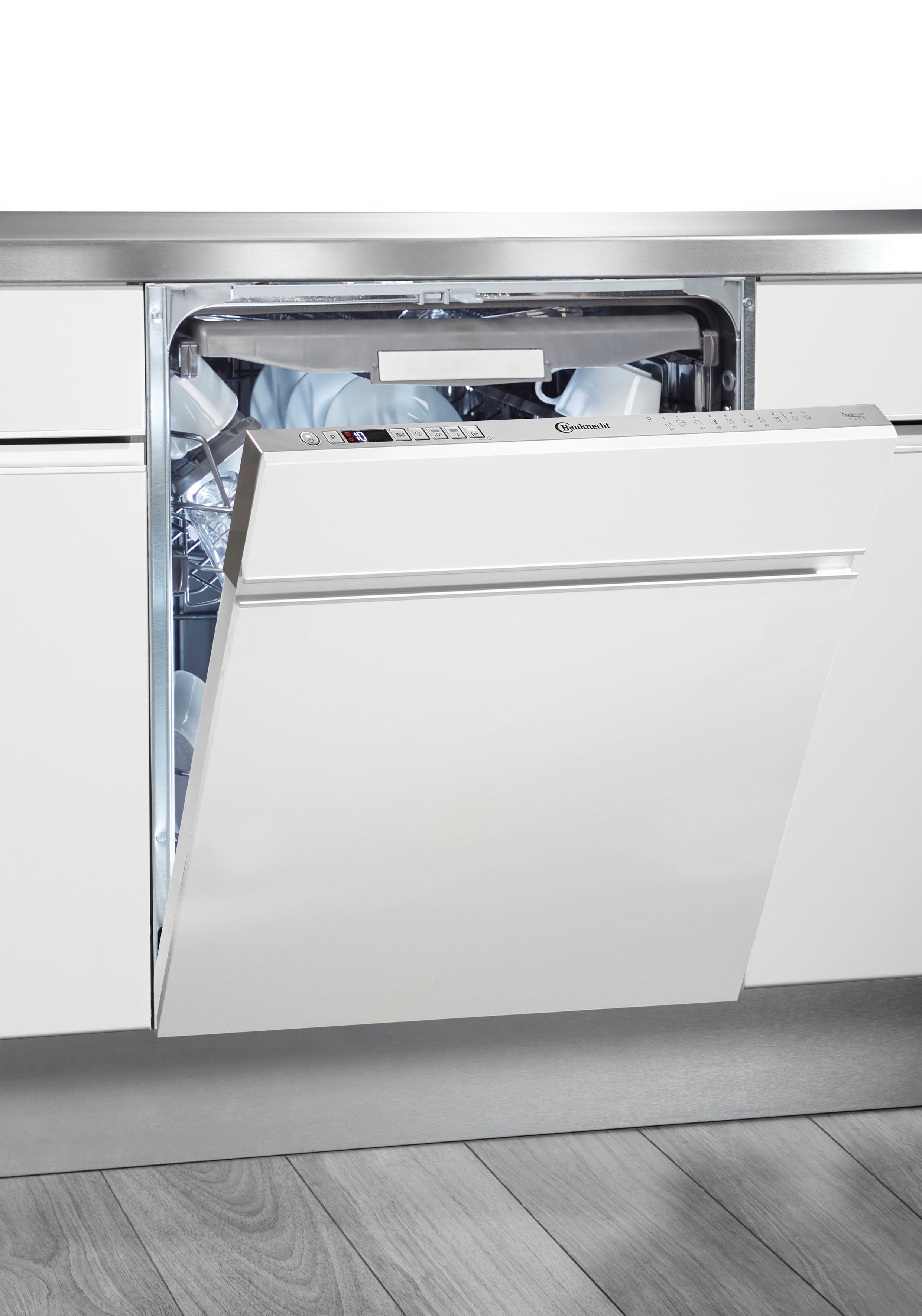 BAUKNECHT vollintegrierbarer Geschirrspüler, OBIO POWERCLEAN 6330, 14 Maßgedecke