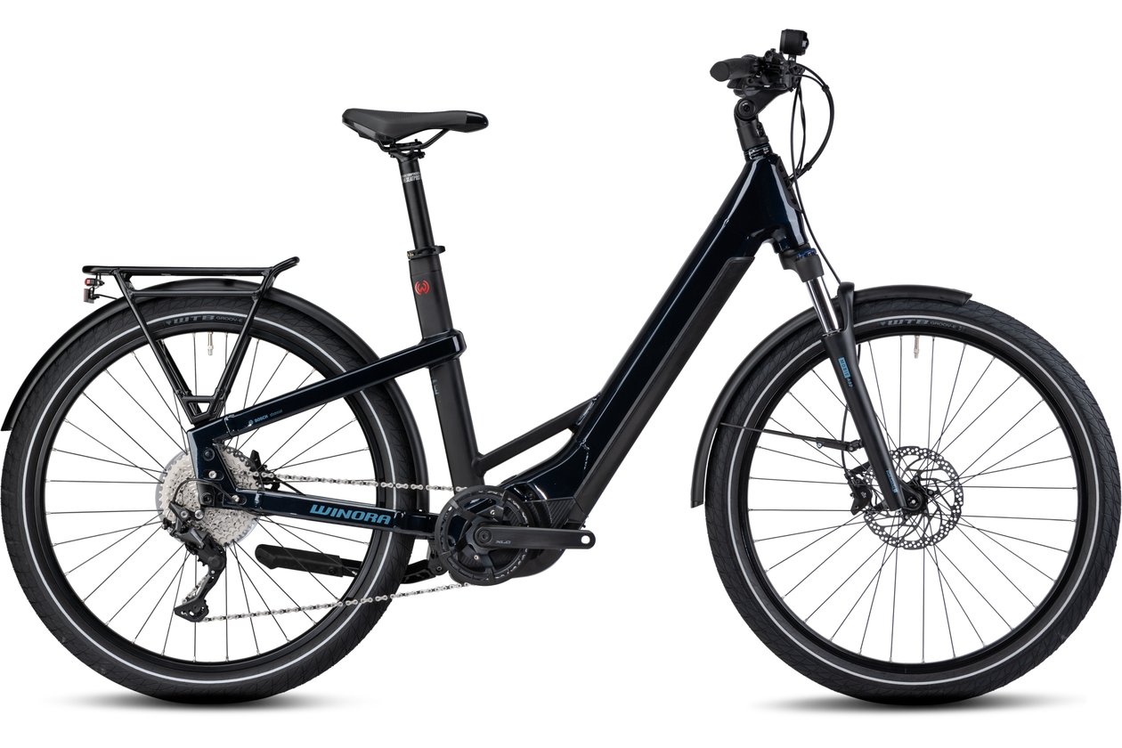 Winora Yakun 10 - 750 Wh - 2023 - 27,5 Zoll - Tiefeinsteiger