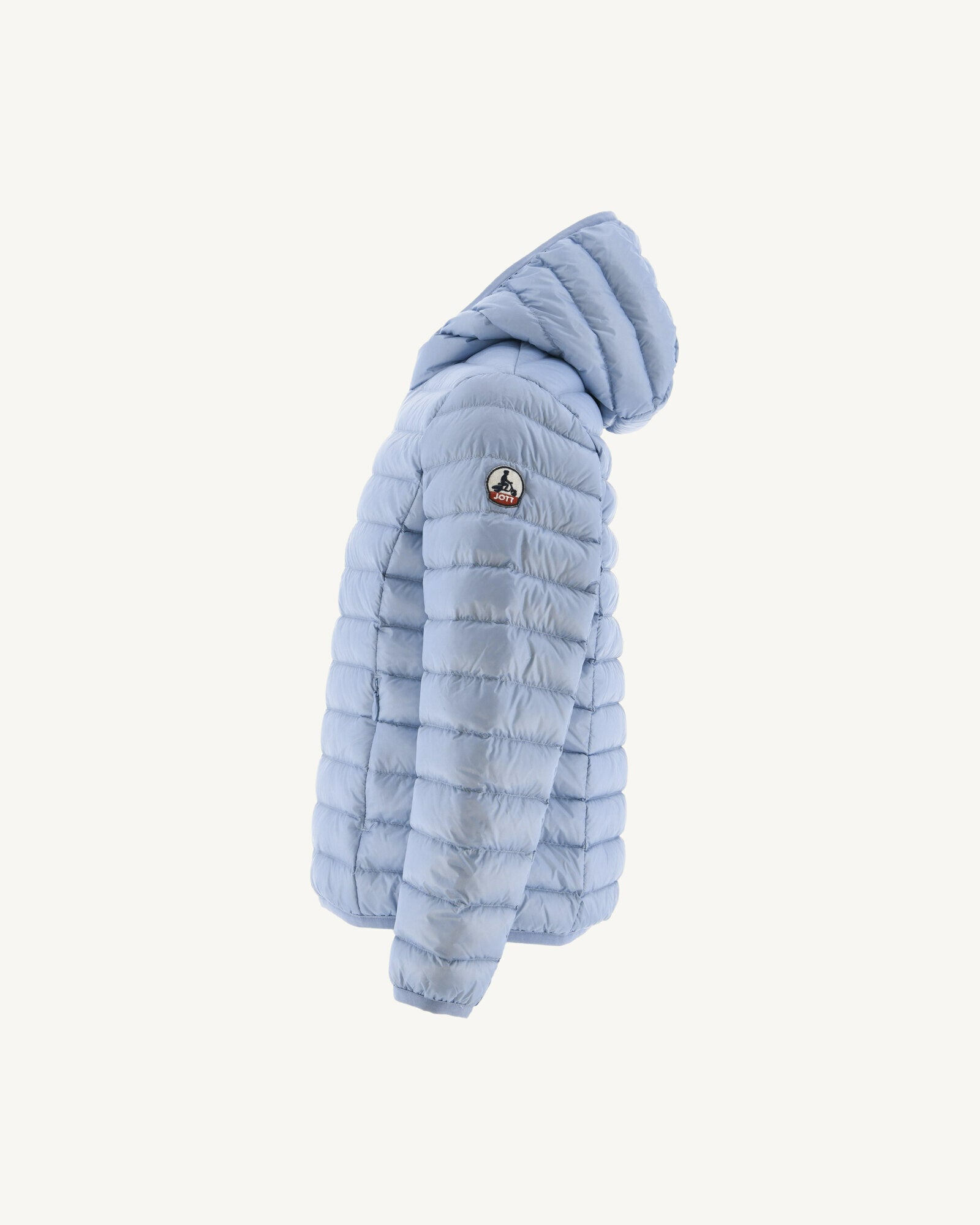 Doudoune légère à capuche enfant Bleu clair Hugo