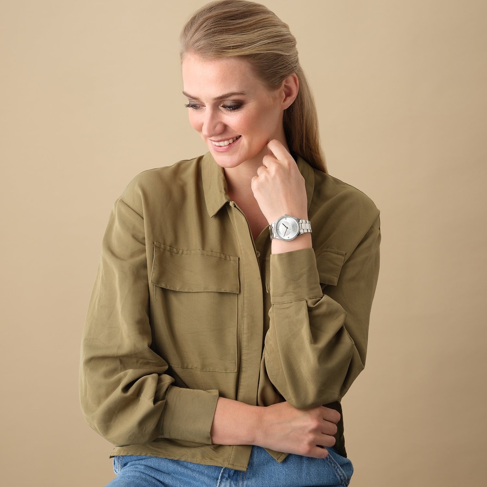 Jette Montre pour femme Acier inoxydable Montre