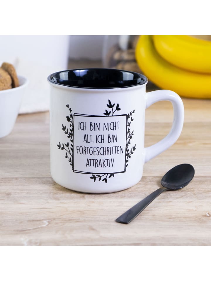 Geda Labels Tasse Fortgeschritten attraktiv  in Weiß - 400ml günstig kaufen onesize