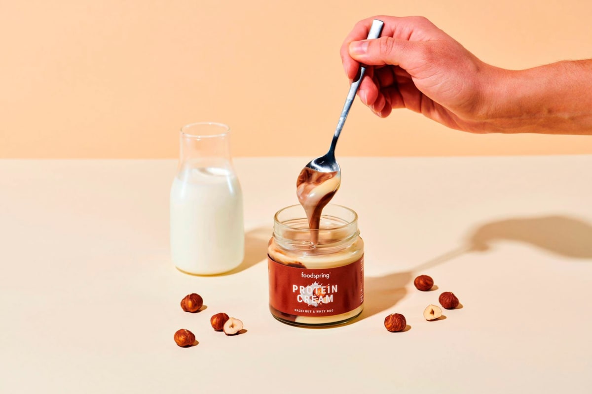 Brotaufstrich, Protein Cream Duo Hazelnut & Whey Duo, 200 g