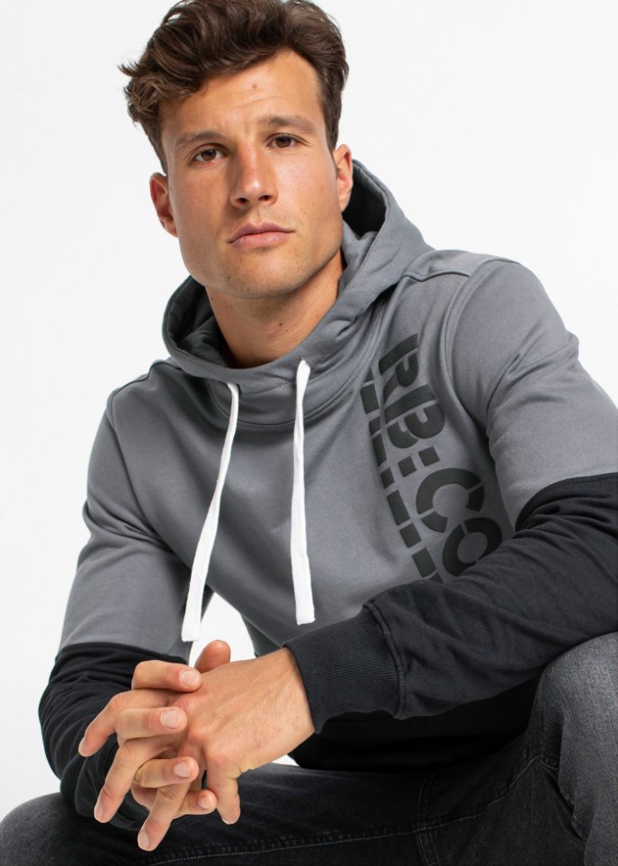 Kapuzensweatshirt, Slim Fit