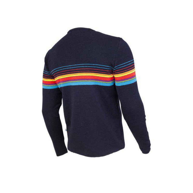 Ivanhoe Retro-Hang Loose Navy Herren Wollpullover