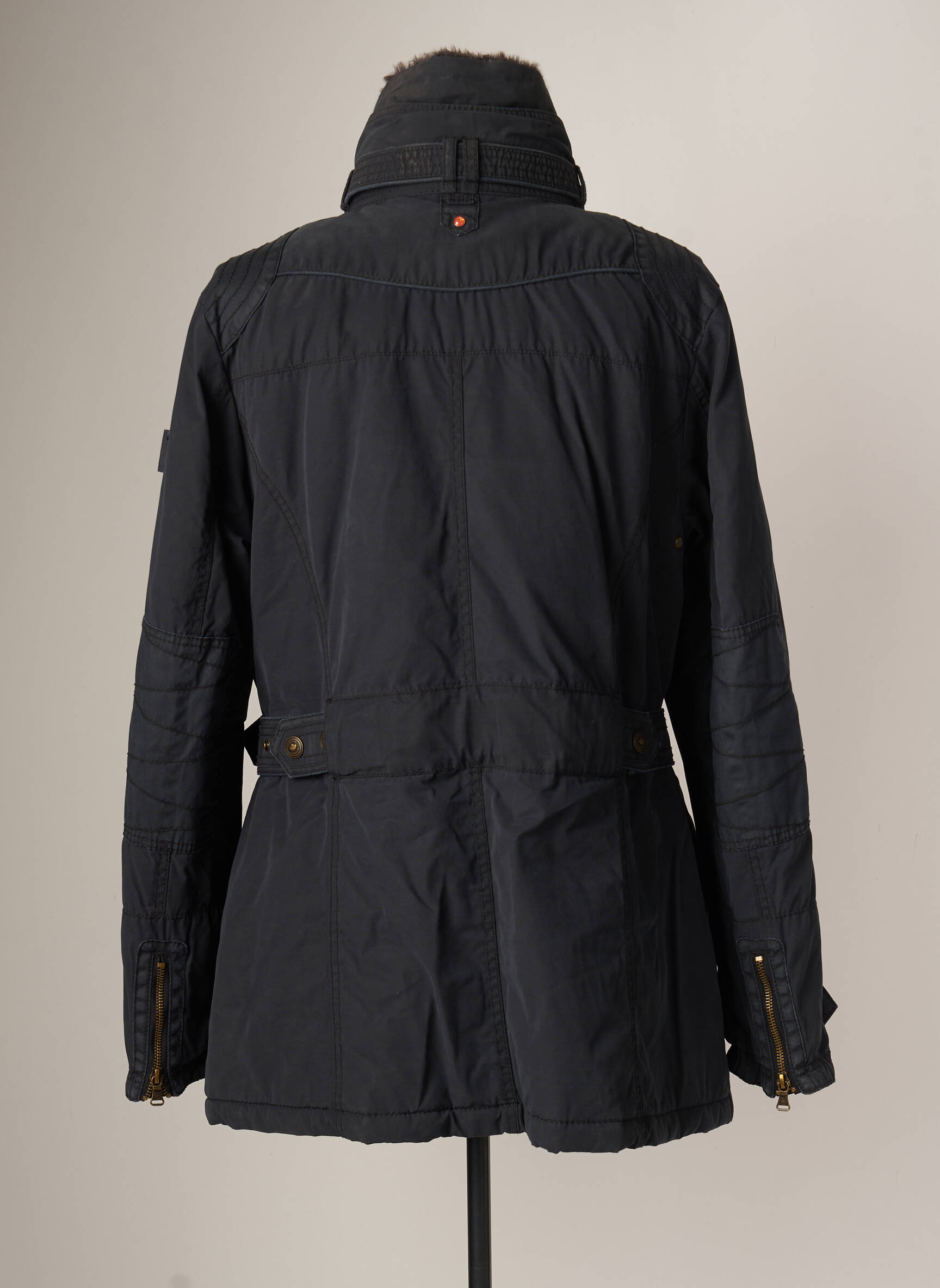 Red Point Parkas Femme couleur bleu