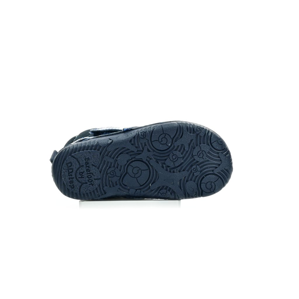 D.D.Step W073-42814A Royal Blue Winterbarfußschuhe