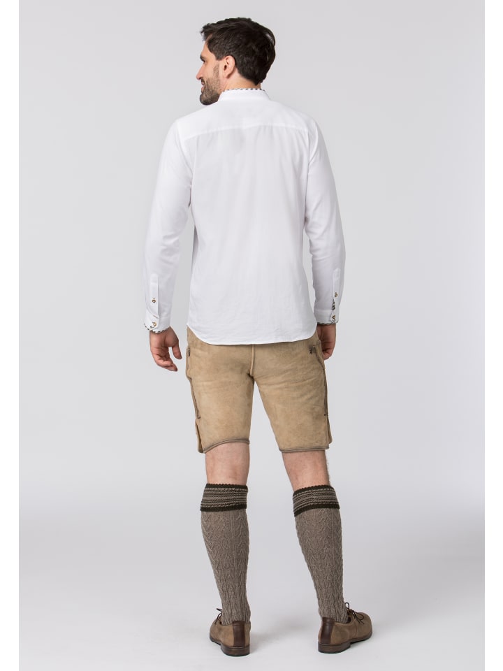 Stockerpoint Stockerpoint Trachtenhemd Alexio in weiss-schilf günstig kaufen