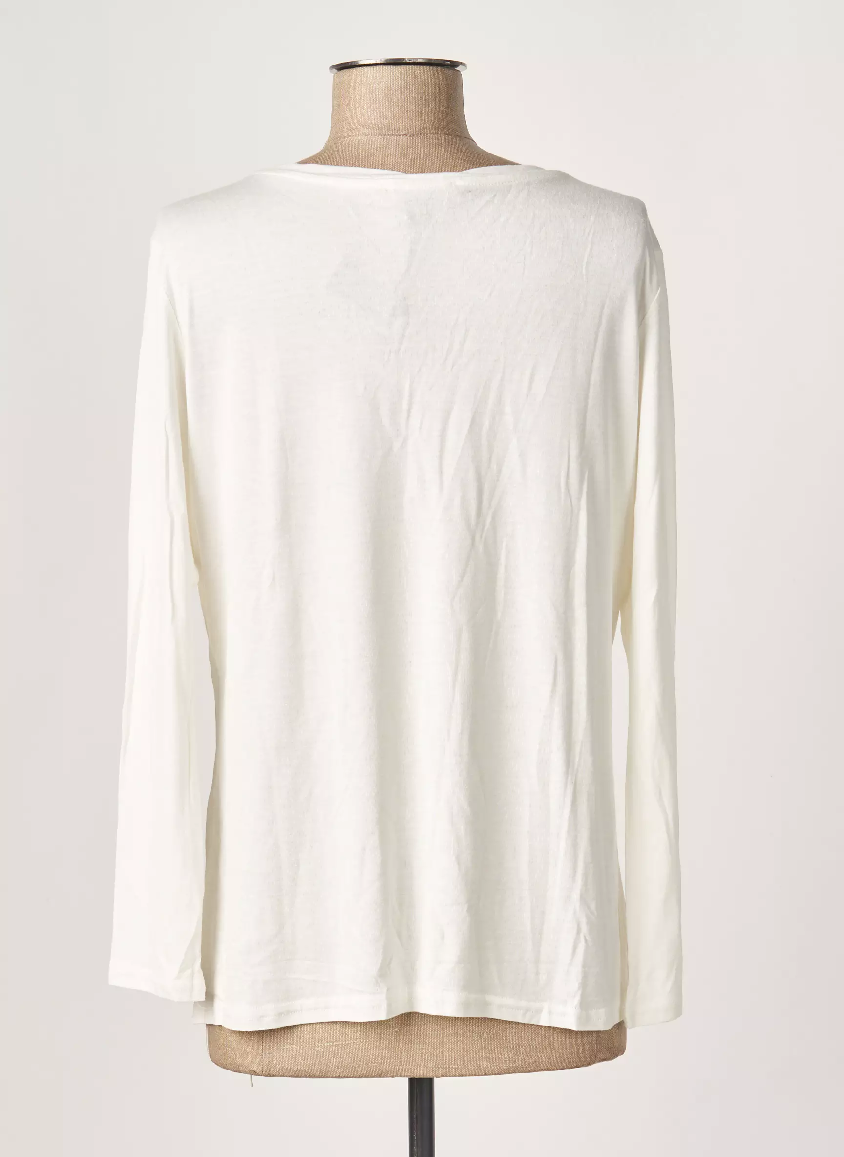 Janis John Tshirts Femme couleur beige