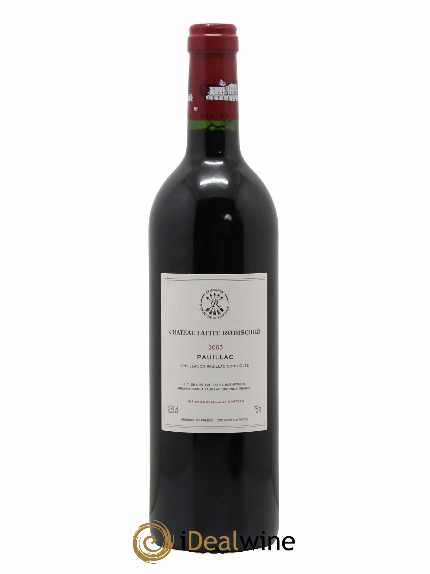 Château Lafite Rothschild 1er Grand Cru Classé  2003 - Lot de 1 Bouteille