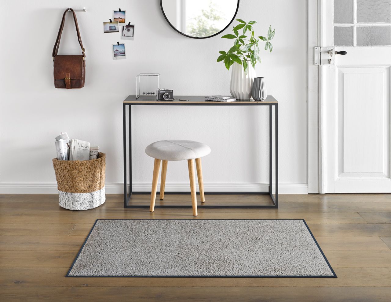 Fuma Rutschfeste Fußmatte Cool Grey 120 x 75 cm