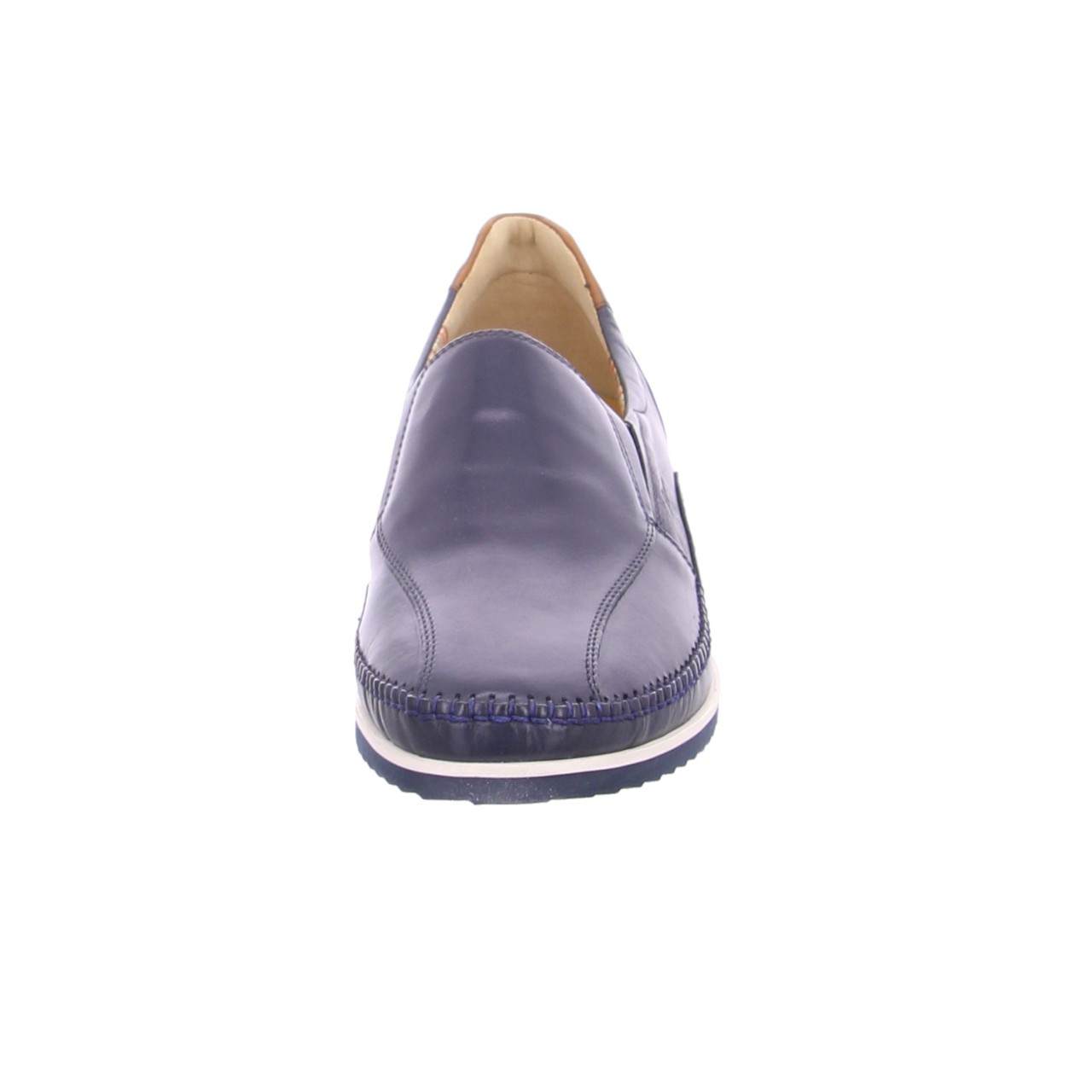 SIOUX Sportliche Slipper blau