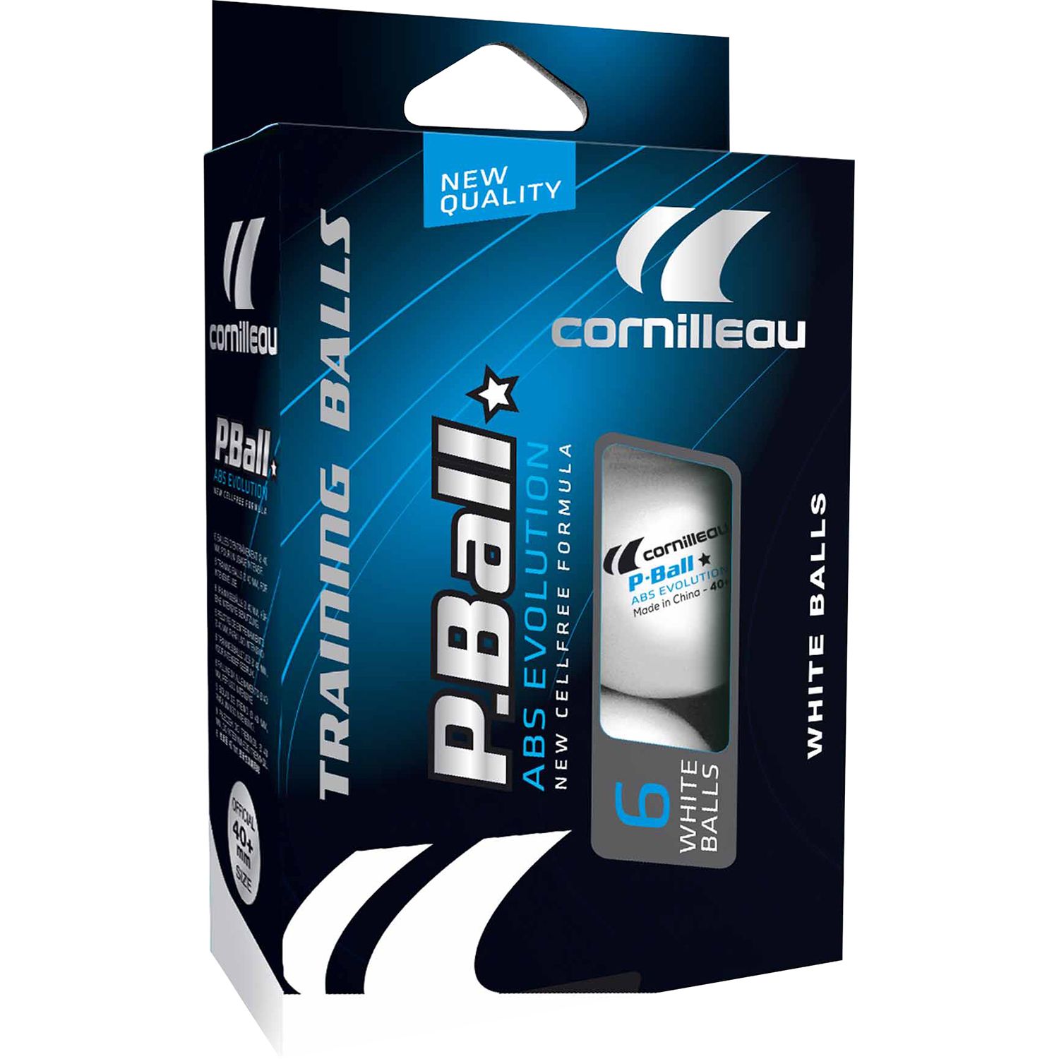 Cornilleau ABS Evolution Set von 6 Tischtennisbälle