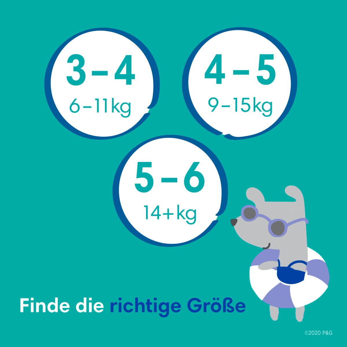 Schwimmwindeln Splashers Gr.5-6 (14+ kg), 10 St