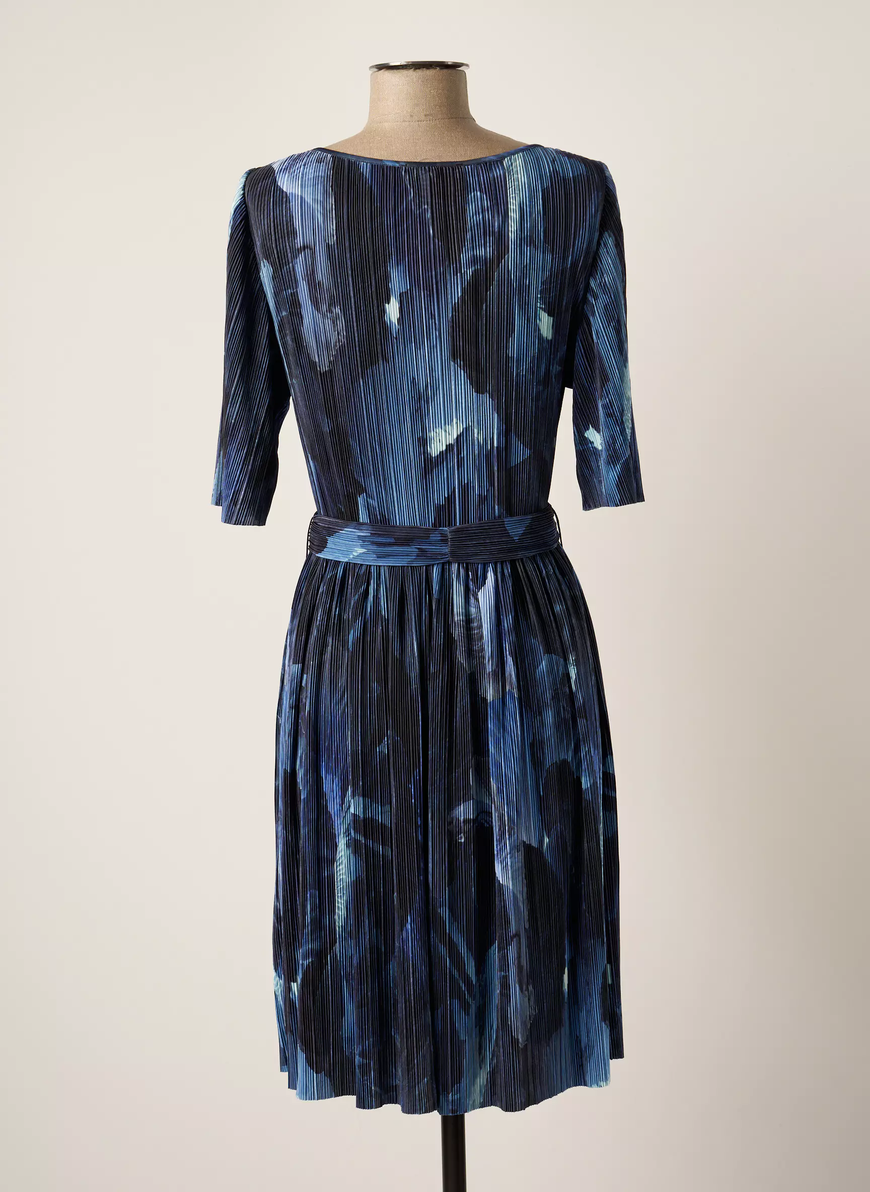 Max   Co Robes Courtes Femme couleur bleu