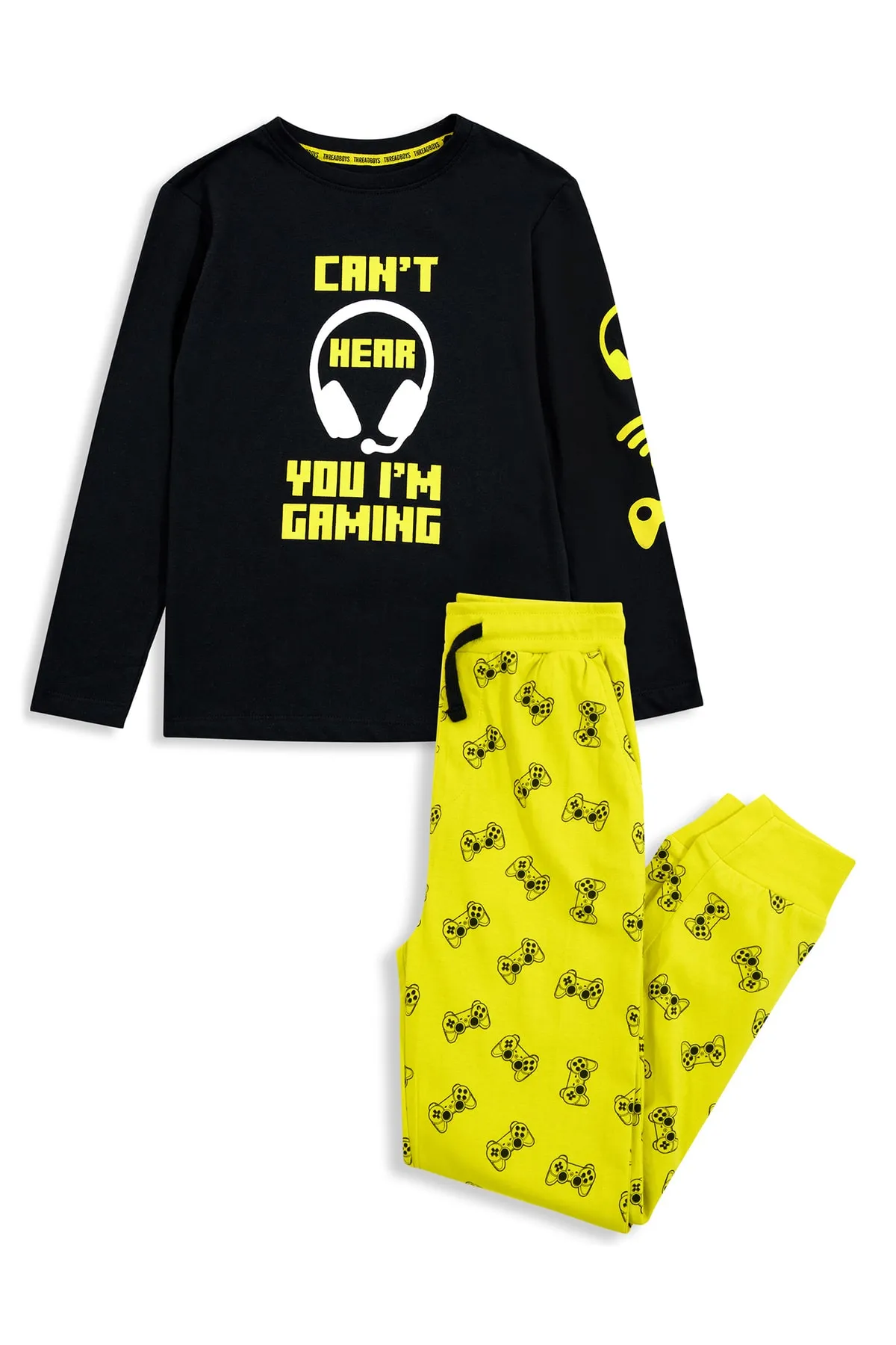 Threadboys  Pyjama set - Schwarz - Landschaft