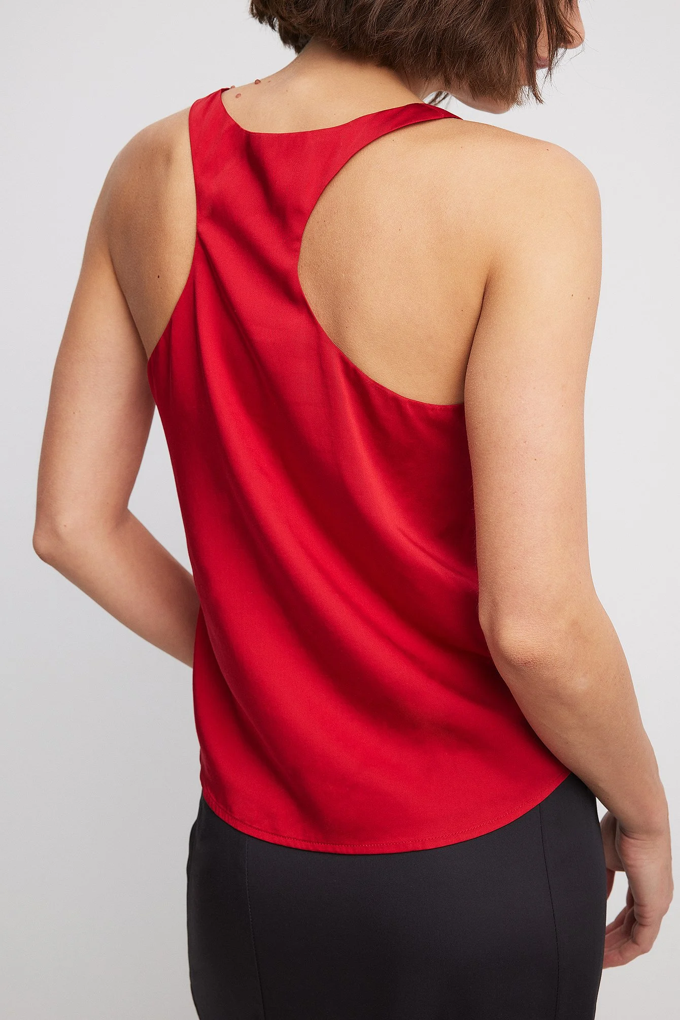 Fließendes Singlet mit Box-Rücken