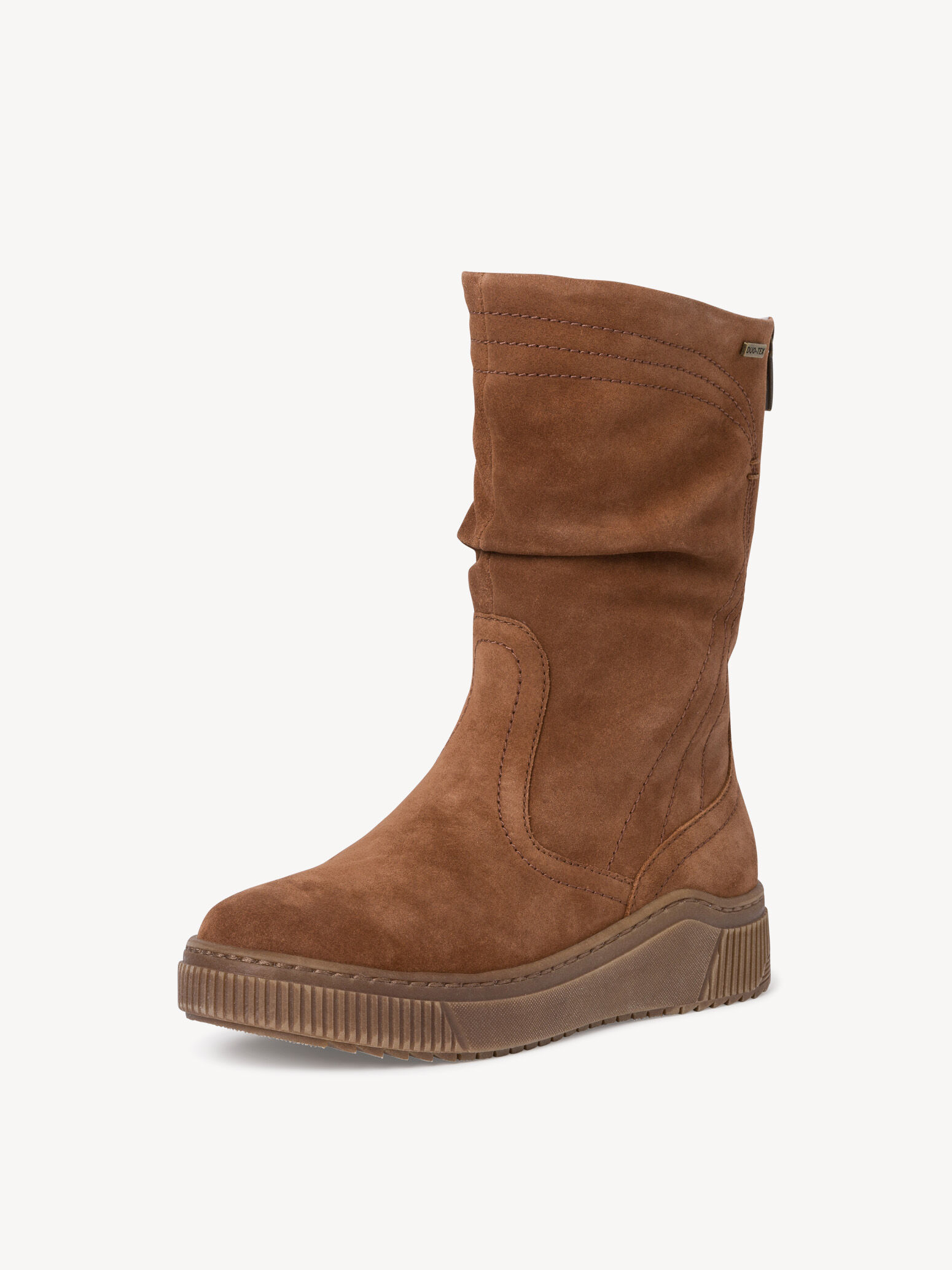 Bottine en cuir - marron