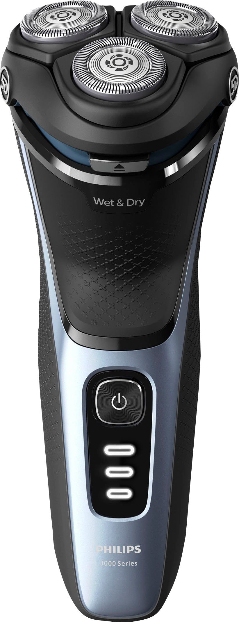 Philips Elektrorasierer Shaver Series 3000 S3243/12, Aufsätze: 1, ausklappbarer Präzisionstrimmer, 5-dimensional bewegl. Flex-Scherköpfe, Schutzkappe und Tasche