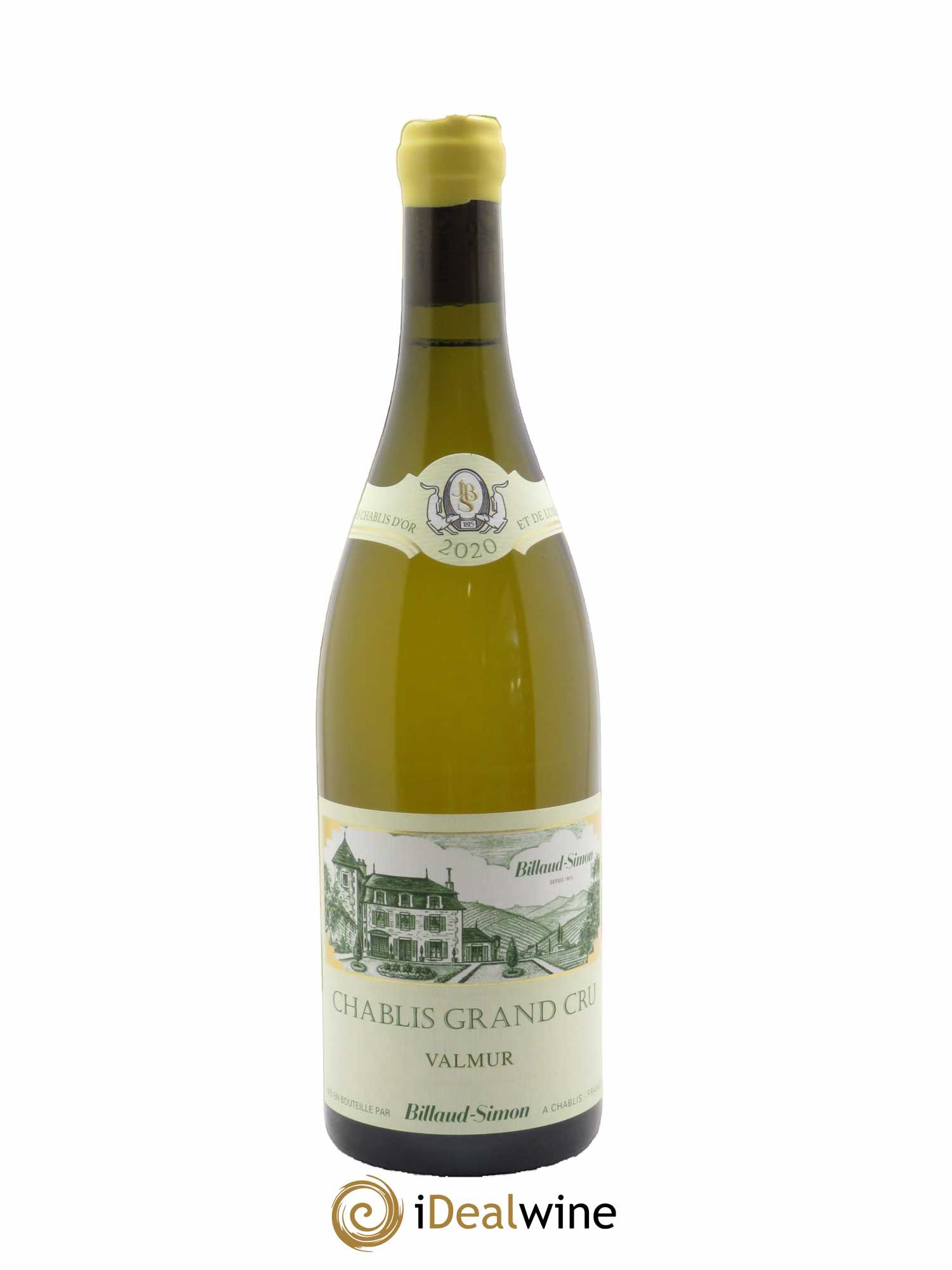 Chablis Grand Cru Valmur Billaud-Simon (Domaine)  2020 - Lot de 1 Bouteille