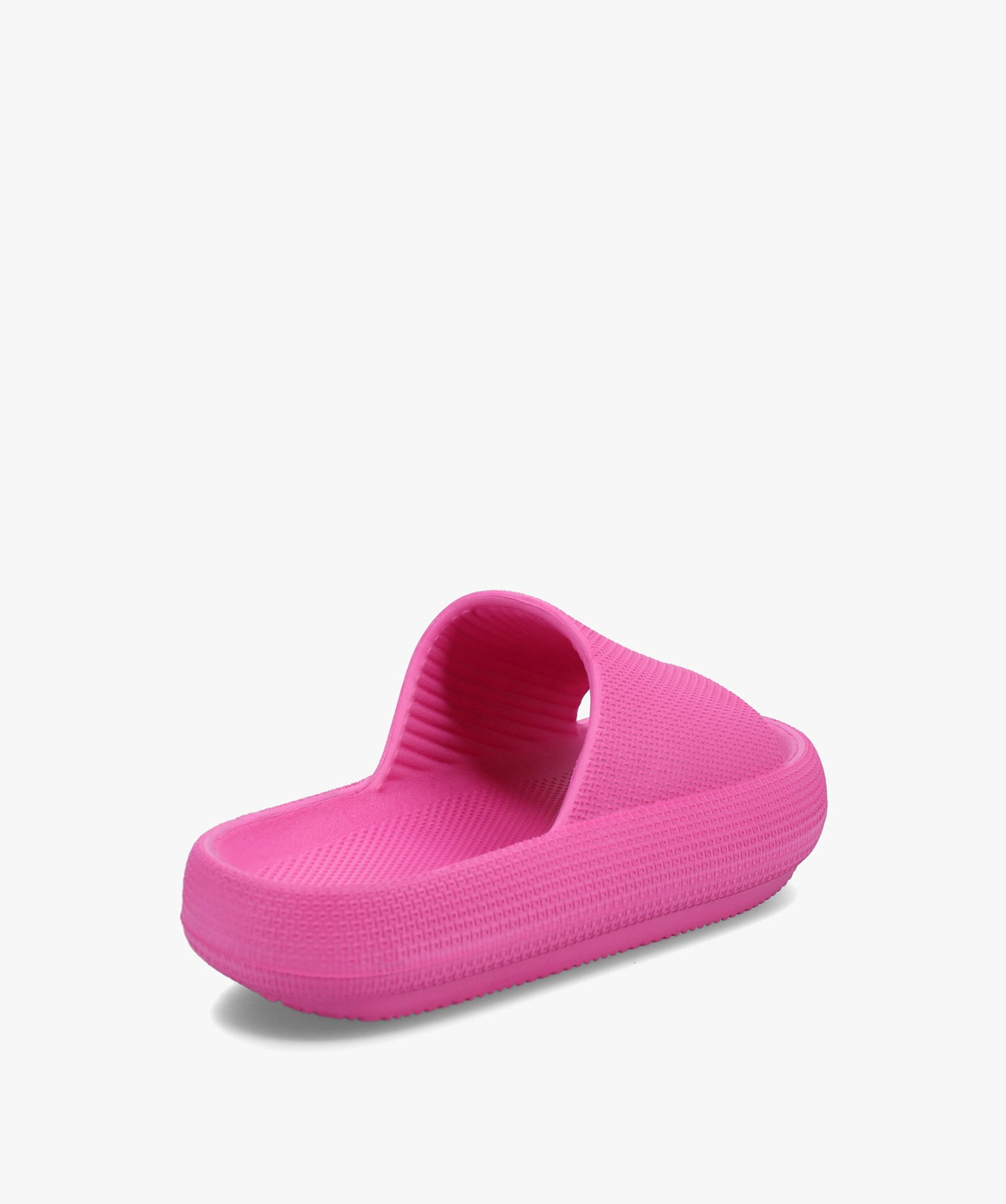 Mules de piscine femme unies à semelle plateforme fuchsia | GEMO