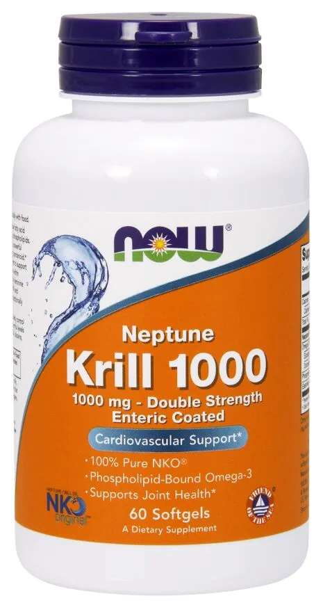 Now Foods Neptune Krill Oil 1000 mg, Krill Oil са Омега-3, капсуле