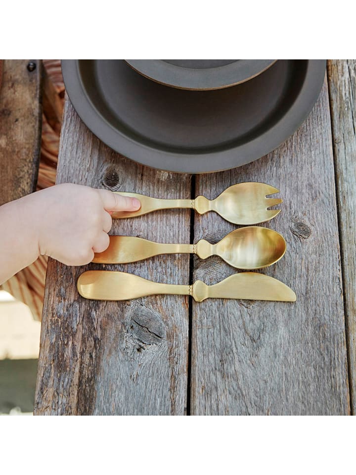 Elodie Details Besteck Set für Kinder in Gold günstig kaufen onesize