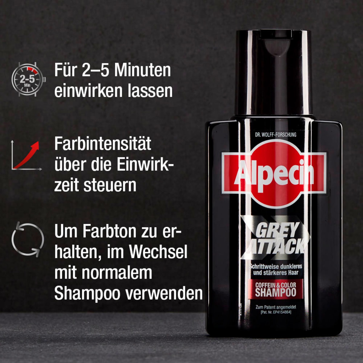 Shampoo Grey Attack, 200 ml