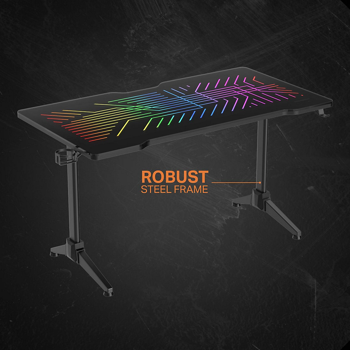 DT420 RGB Gaming Tisch LED-Beleuchtung