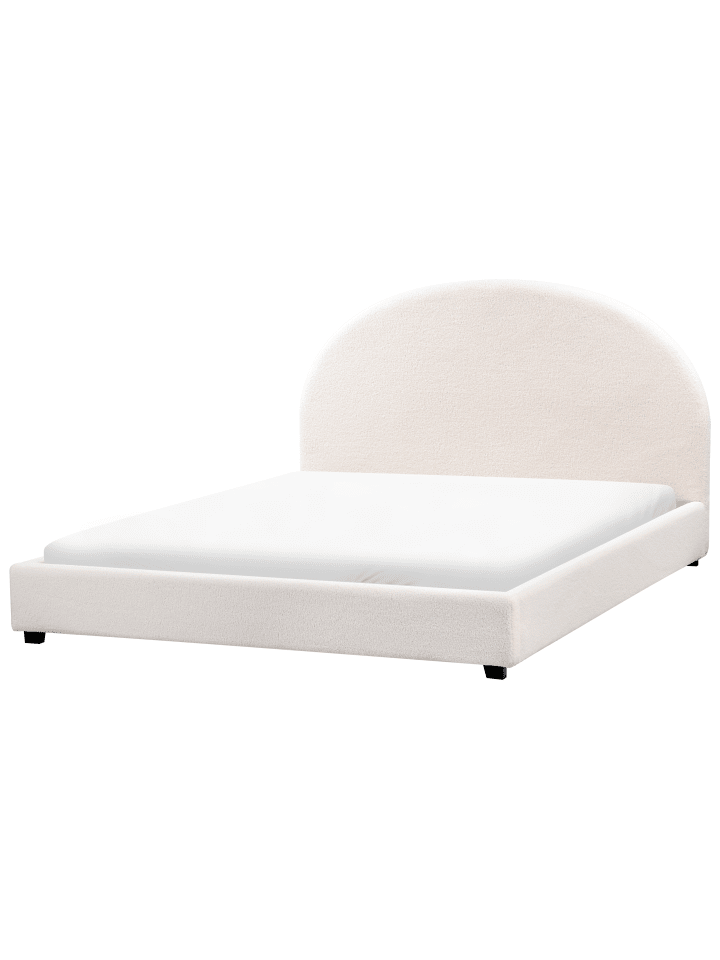 Beliani Doppelbett VAUCLUSE in Weiß - (W) 174 x (H) 112 x (L) 214 cm günstig kaufen onesize