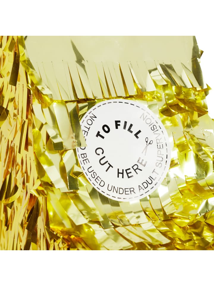 relaxdays Pinata Stern in Gold günstig kaufen onesize