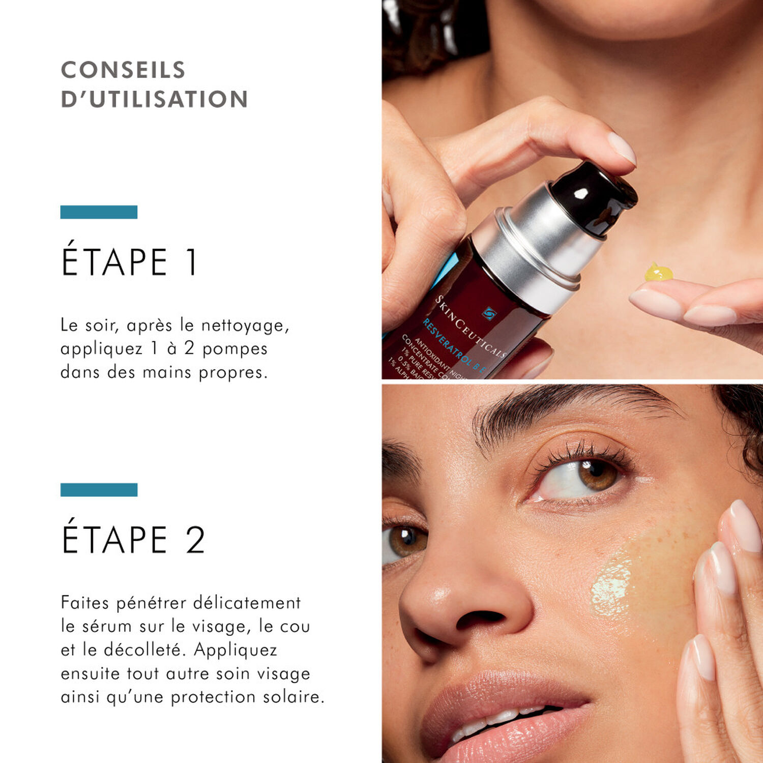 Skinceuticals Resveratrol B E Sérum Antioxydant Réparateur De Nuit 30 ml