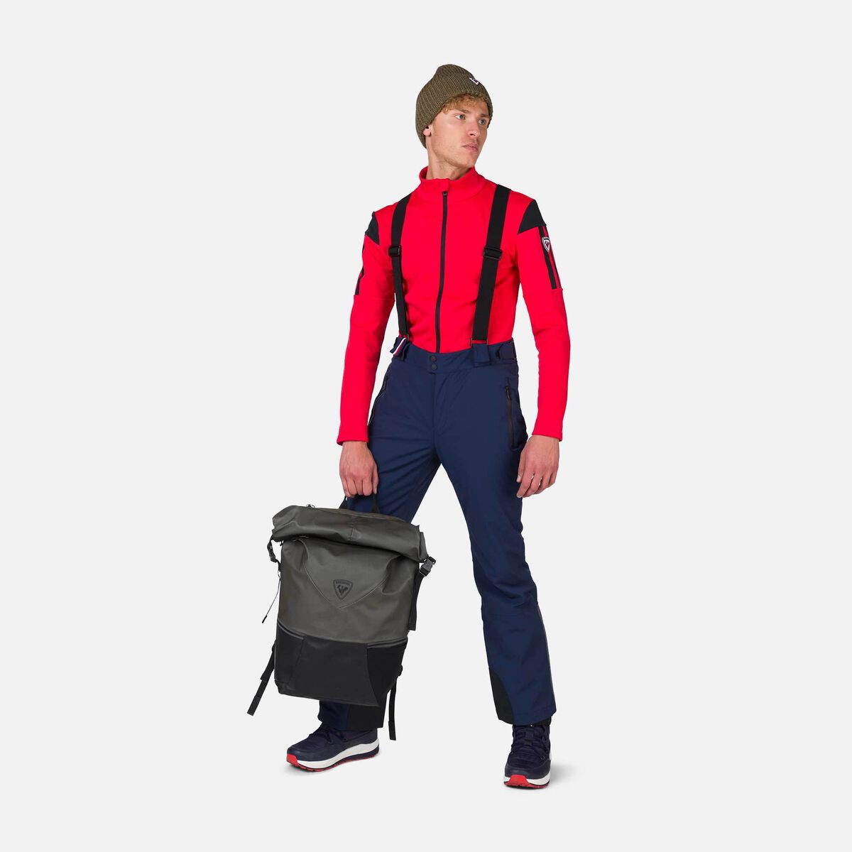 Aerial Herren-Baselayer mit durchgehendem Reißverschluss
