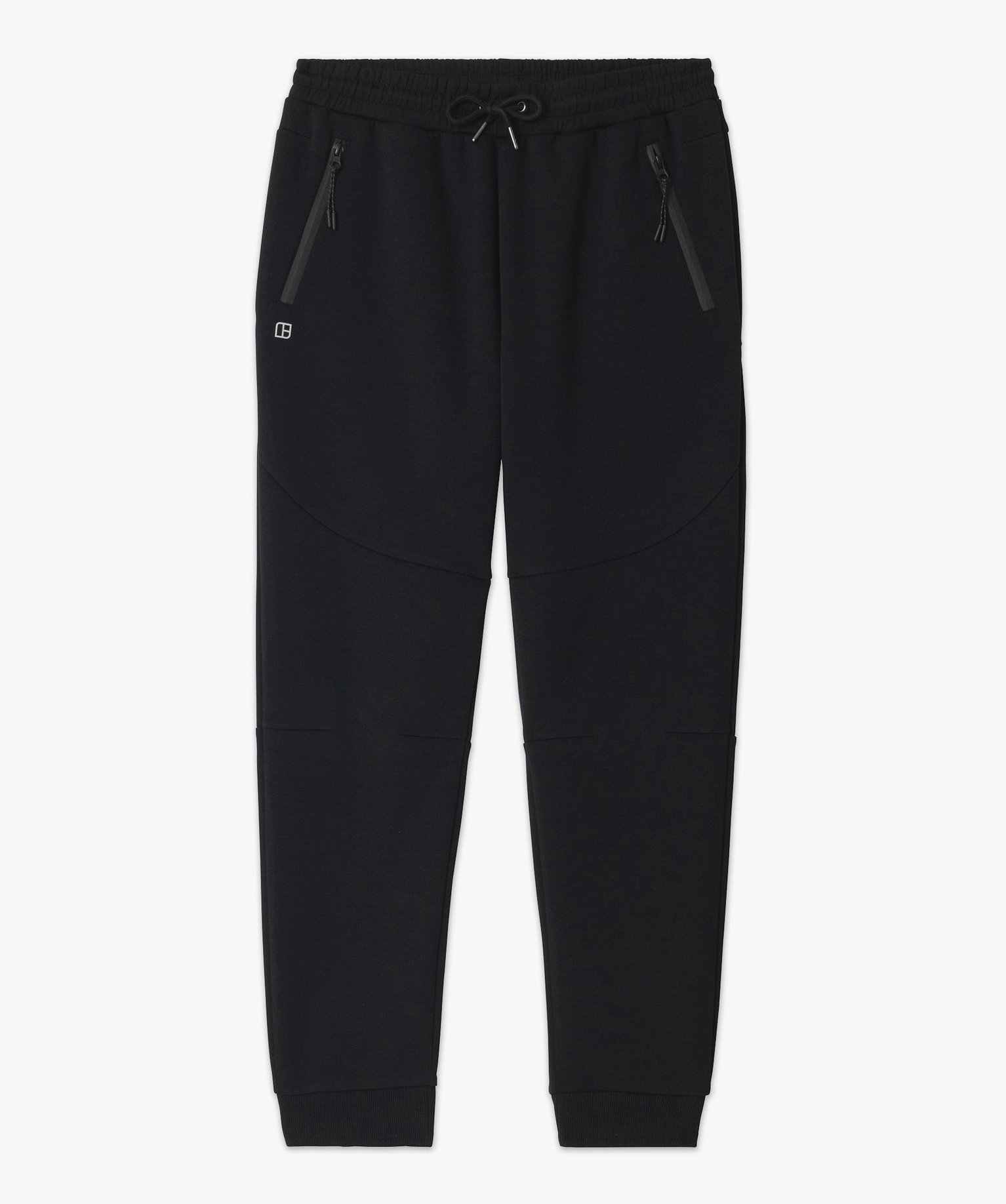 Pantalon de jogging en maille extensible homme noir | GEMO