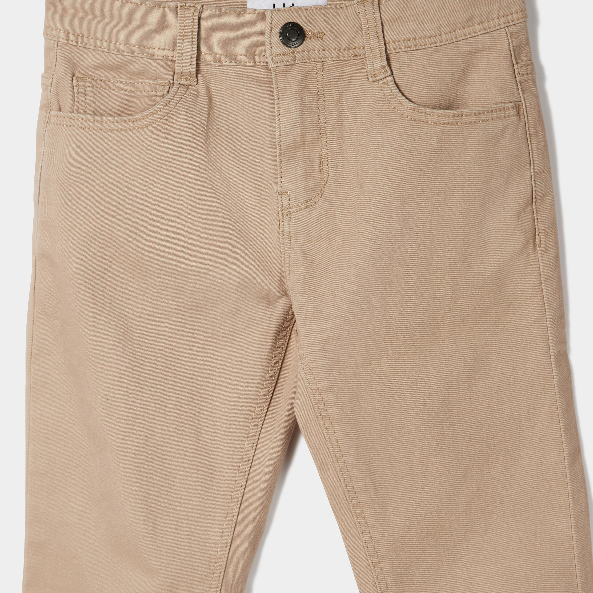 Pantalon regular sable garçon | La Halle