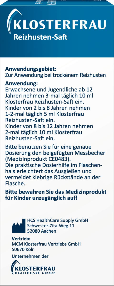 Reizhusten-Saft, 128 g