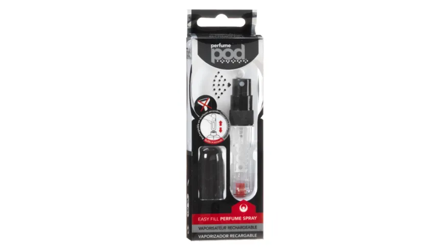 Perfume pod Taschenzerstäuber Black
