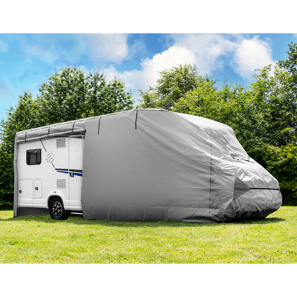 Diamond Car Abdeckplane für Wohnwagen oder Wohnmobil XL, ca. 870 x 235 x 275 cm