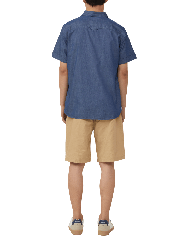 s.Oliver Hemd kurzarm in Blau günstig kaufen