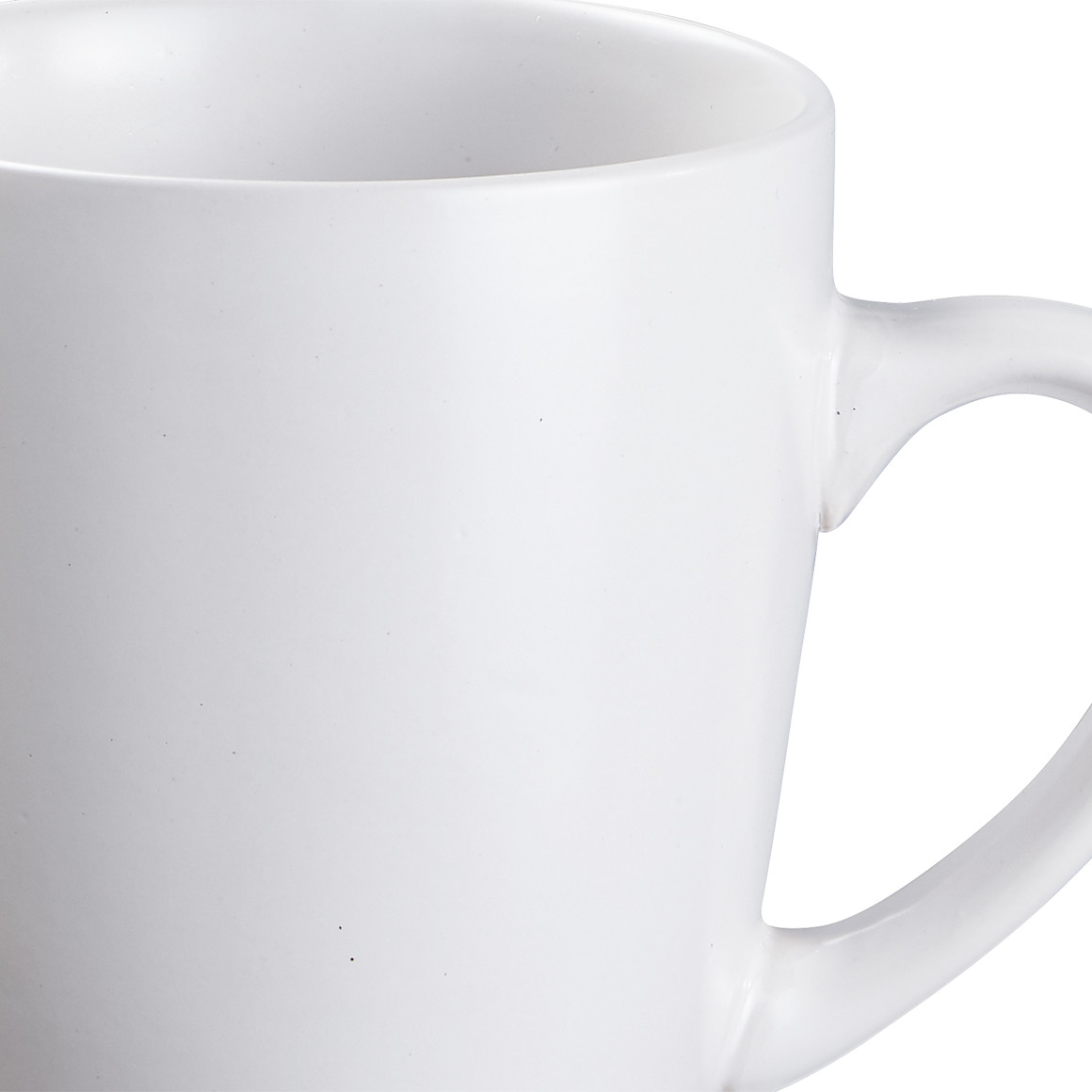 Jumbotasse in matter Optik