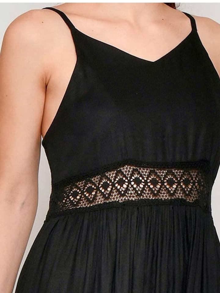 H.H.G. Kleid in Schwarz günstig kaufen M