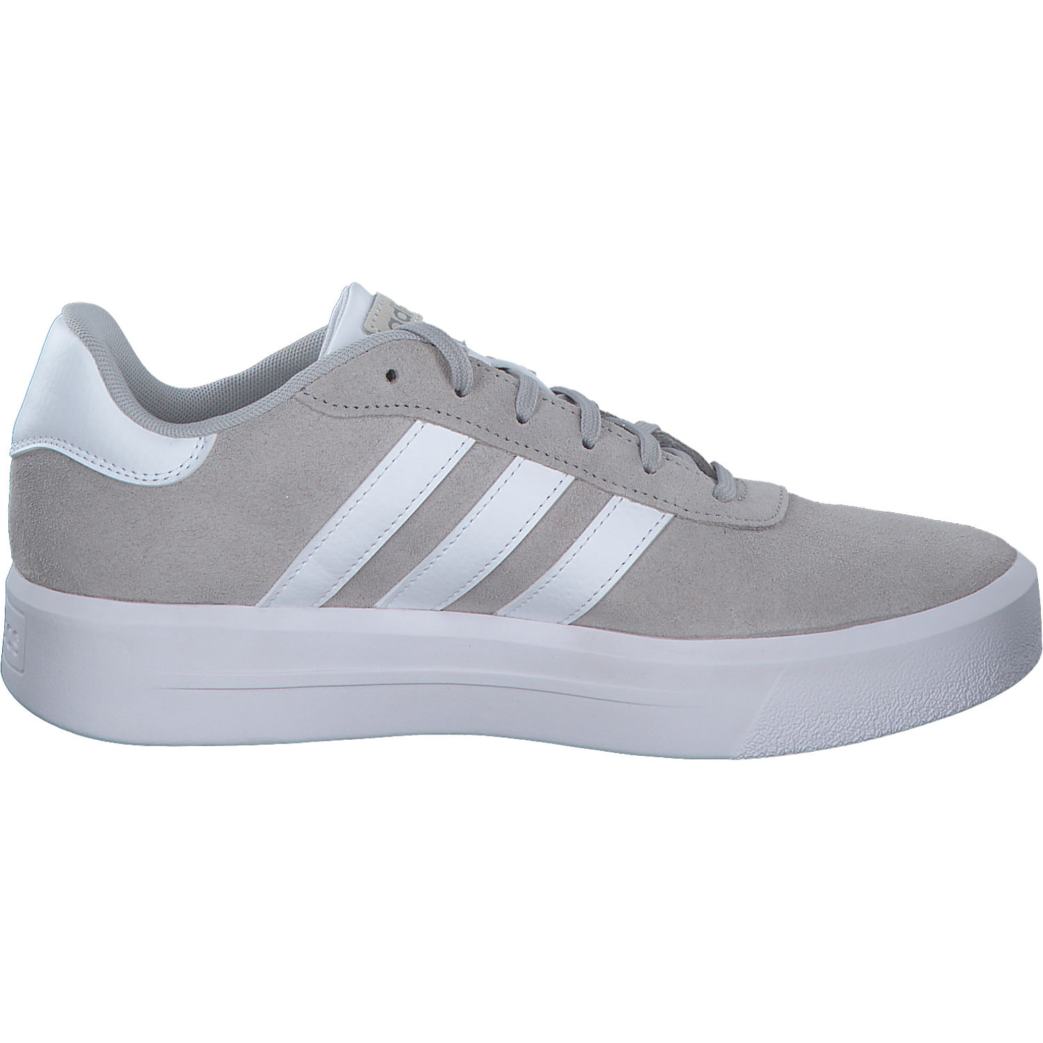 Adidas Court Platform Suede, Schnürschuhe, Grau