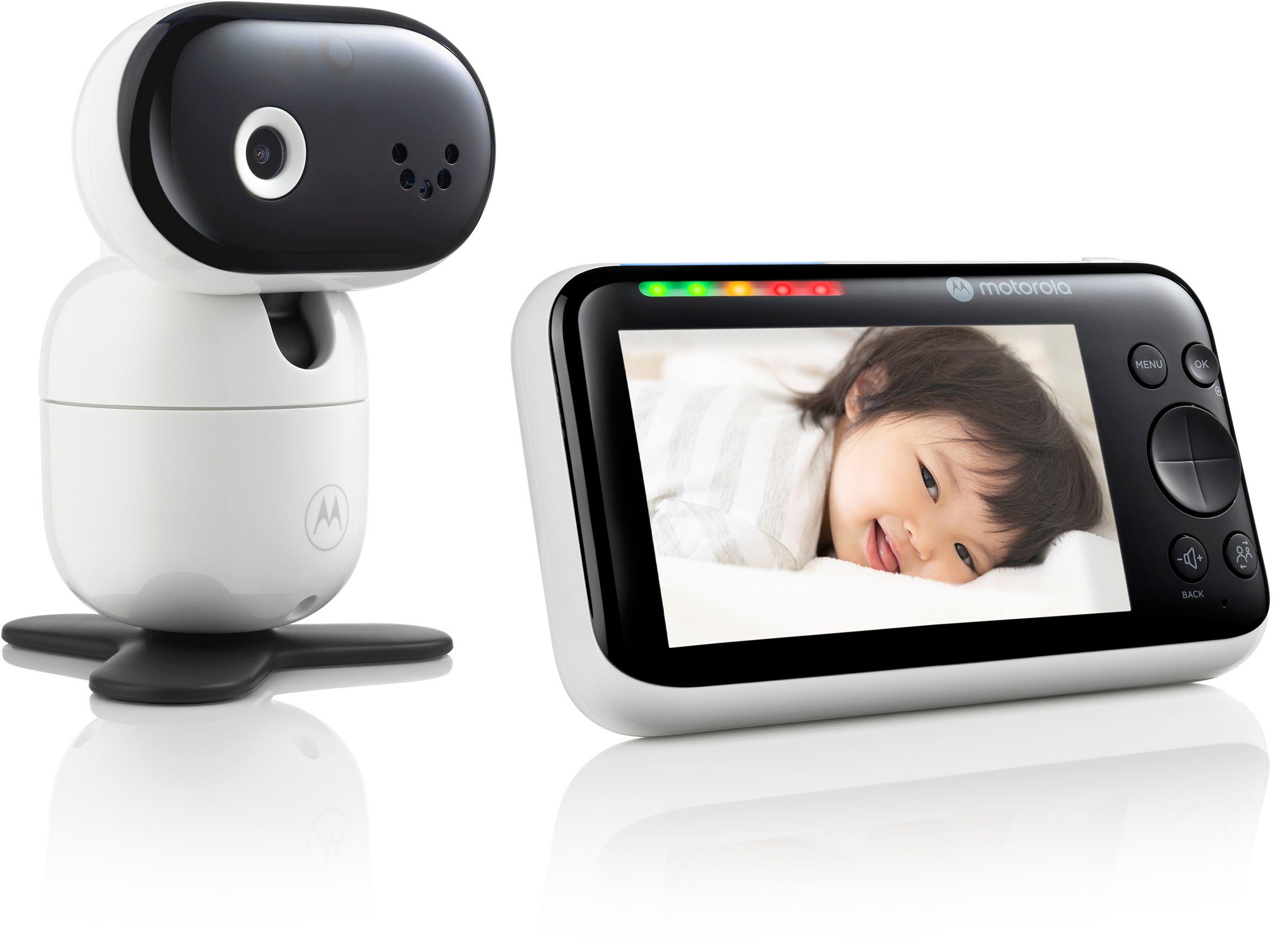 Motorola Babyphone Video Nursery PIP 1610 Connect WiFi, 5-Zoll-Farbdisplay